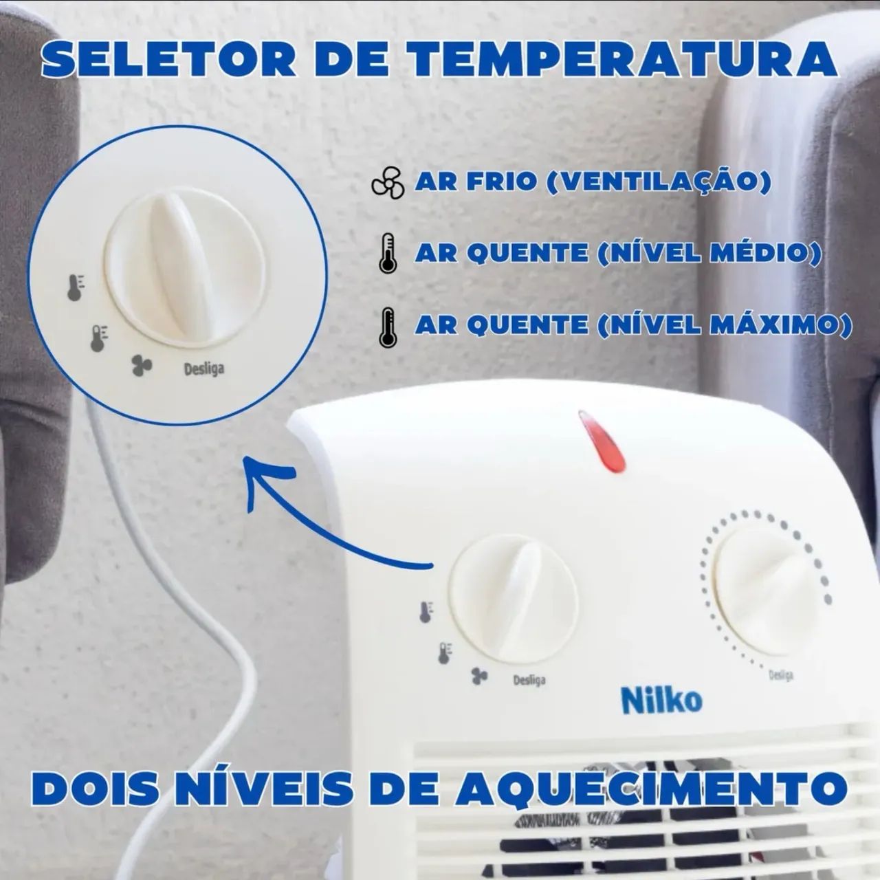 AQUECEDOR DE AMBIENTES NILKO - Foto 3