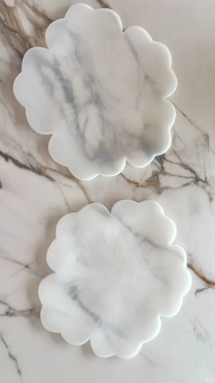 2 Moldes de Resina- Flor - Foto 3