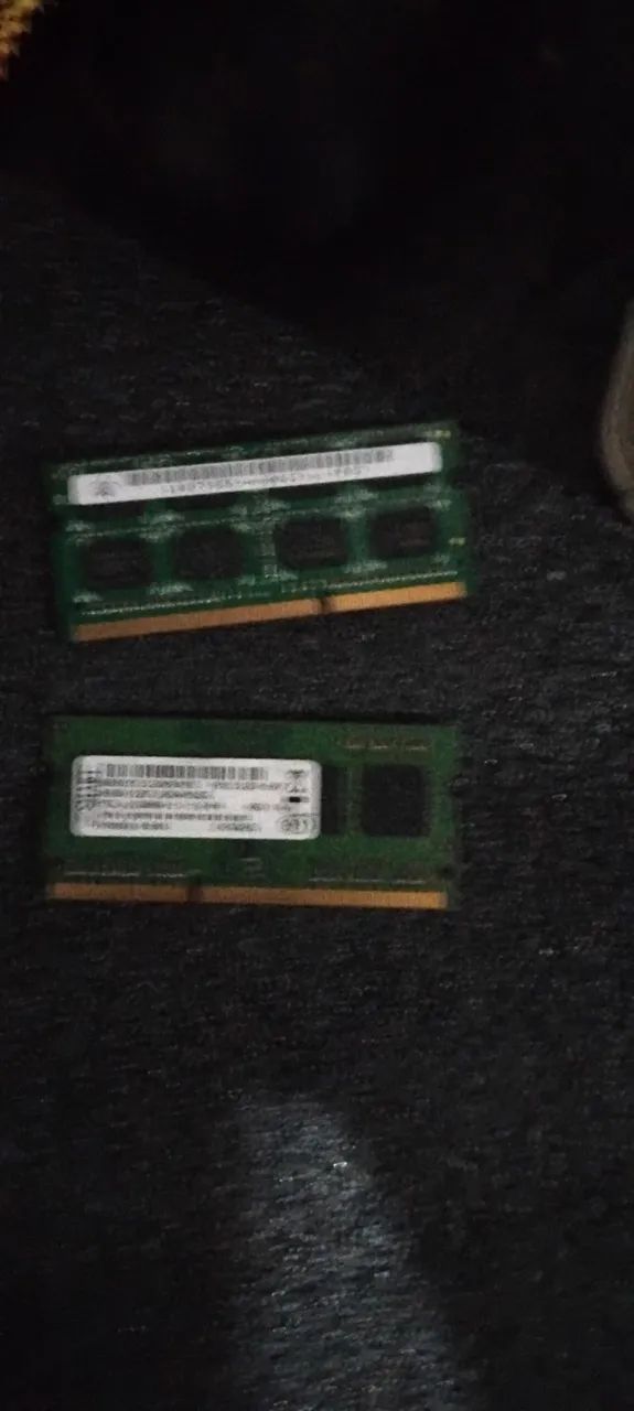 2x memória ram 4gb DDR3 notebook (8gb) - Foto 2