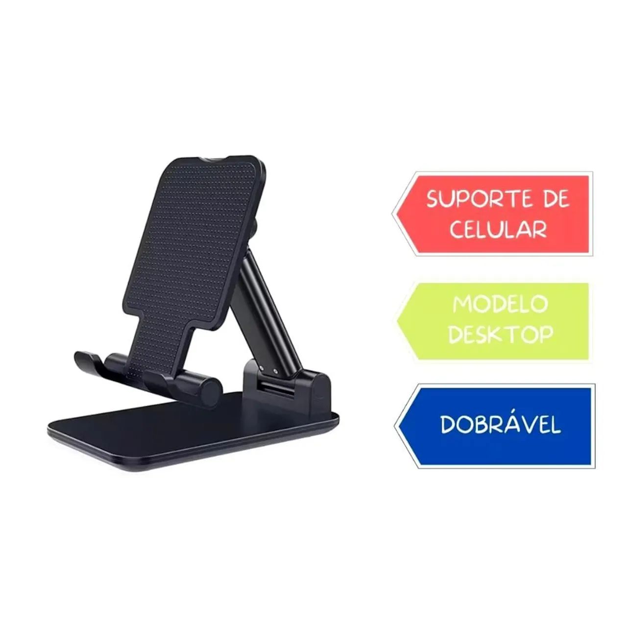 Suporte de mesa para celular vario modelos  - Foto 3