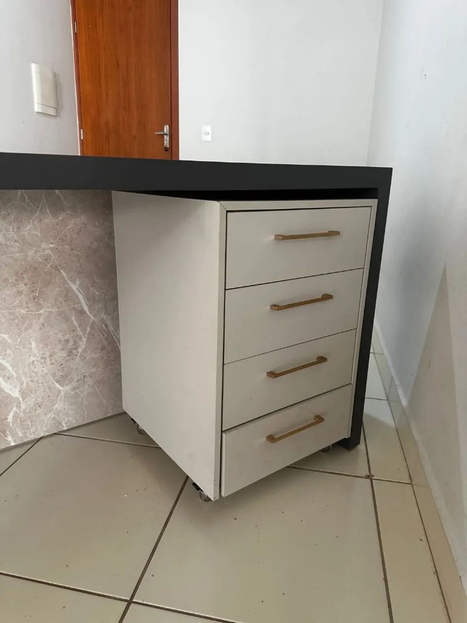 Mesa Escritório e Gaveteiro Madeira da + alta qualidade  - Foto 2