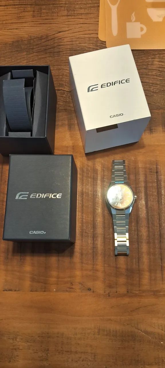 Relógio Casio automático EFK-100 Edifice - Foto 2