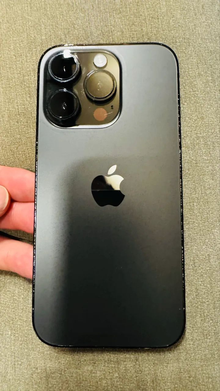 iPhone 14 Pro com 256gb Cinza especial, único dono - Foto 3