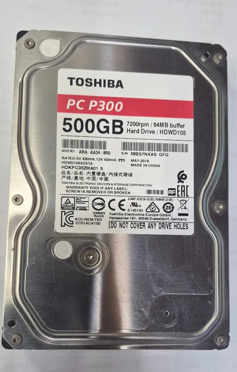 HD 500 GB Saudável - Foto 2