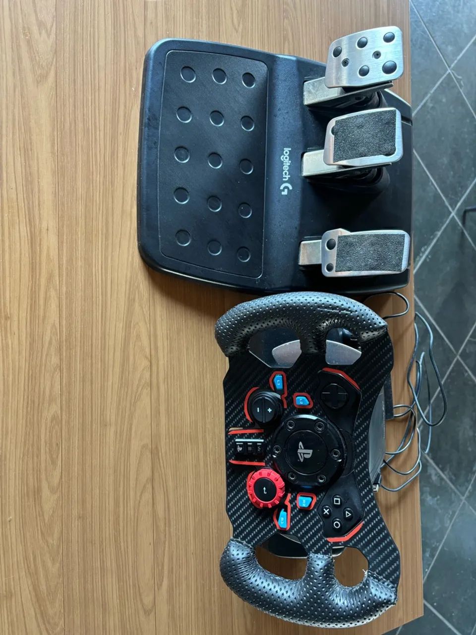 Logitech G29 (Ps5 e Pc) Usado - Foto 2