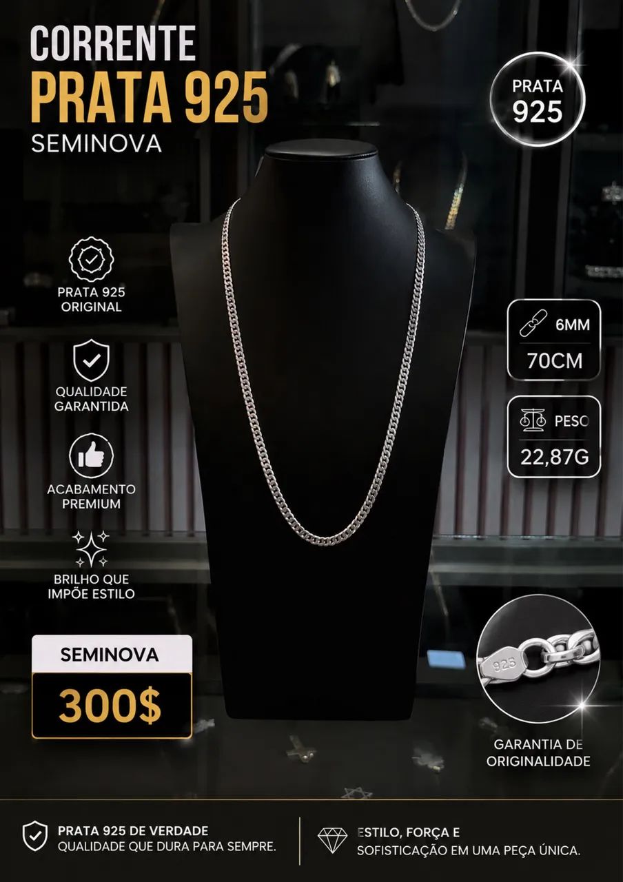 CORRENTE DE PRATA 925