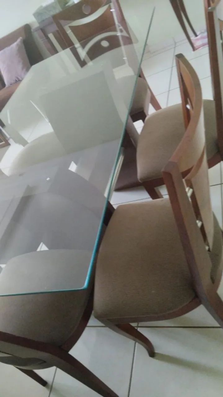 Vende se mesa com cadeiras - Foto 3