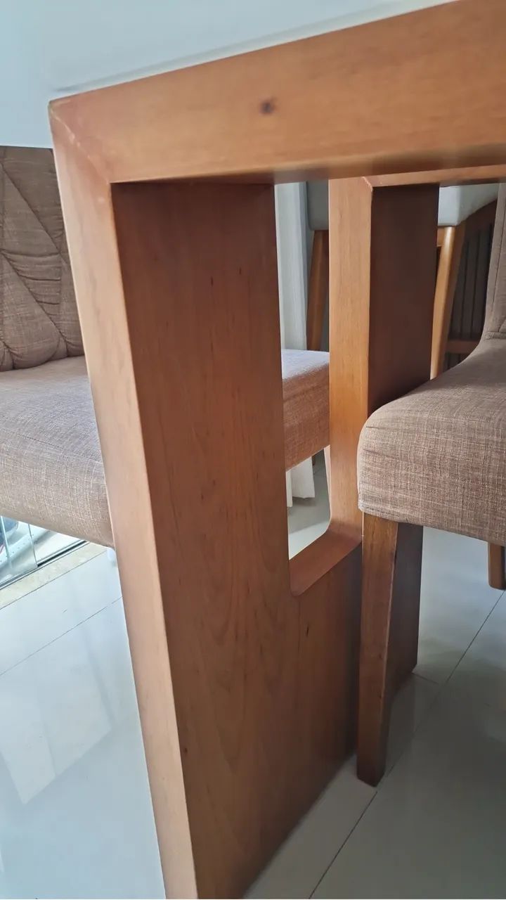 Mesa de jantar com 6 cadeiras - Foto 3