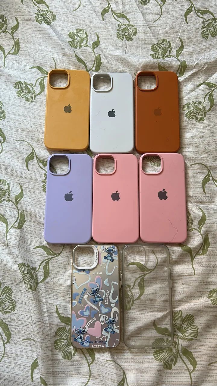 Jogo de 8 cases iPhone 14