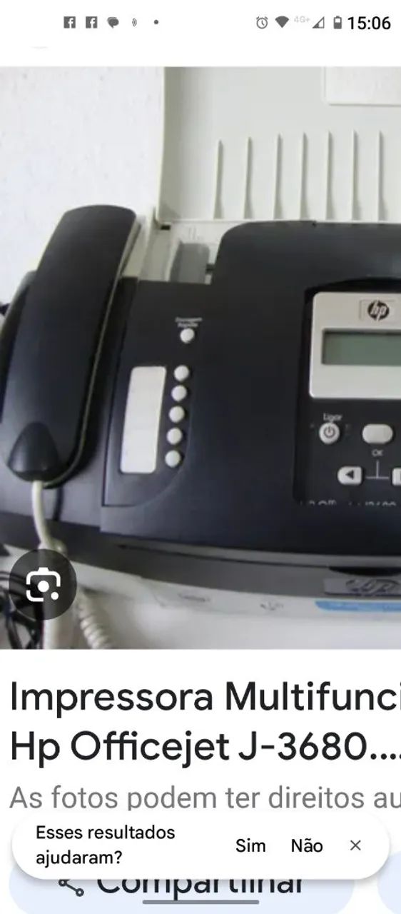 Multifuncional HP Office Jet J3680 - Foto 2