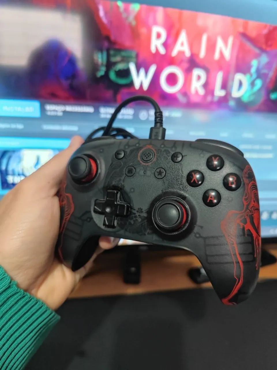 8bitdo ultimate 2c black myth wukong com fio - Foto 2