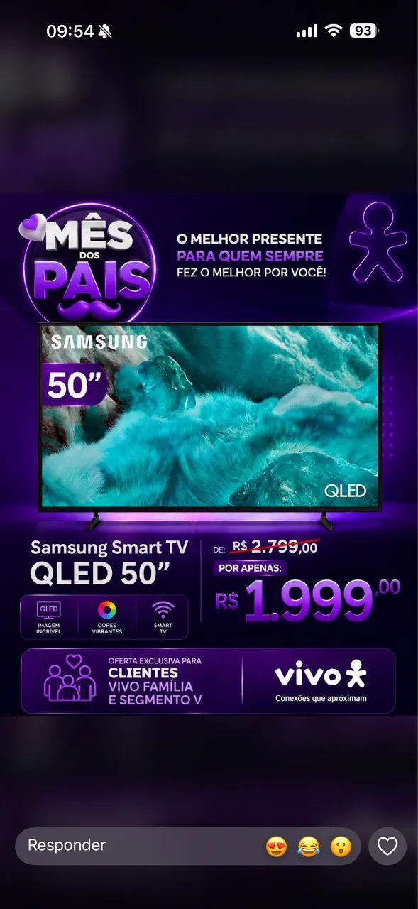 TV 50 Samsung 