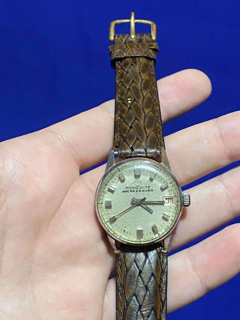 Relógio MONDAINE Automático Antigo