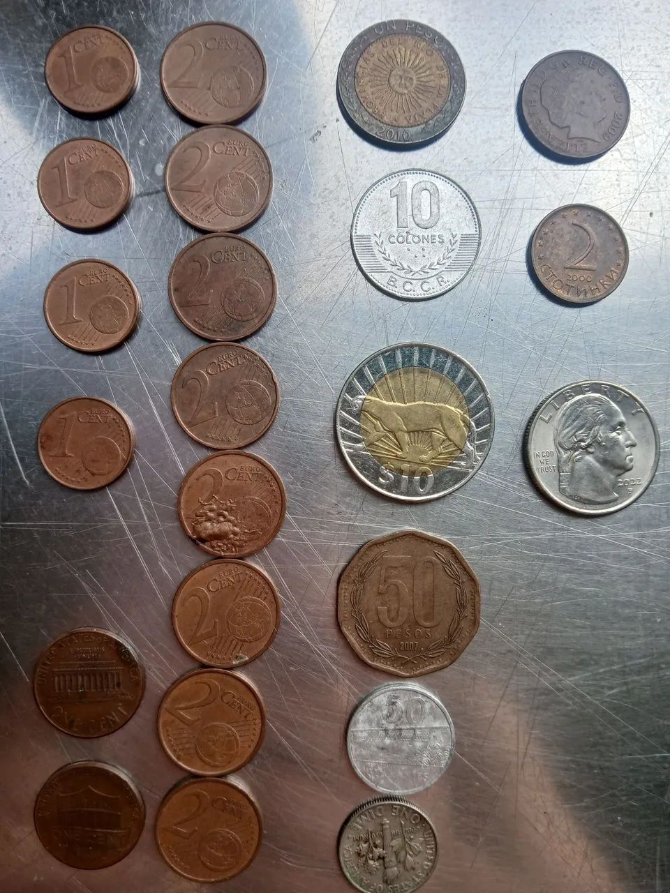 Moedas antigas diversas - Foto 2