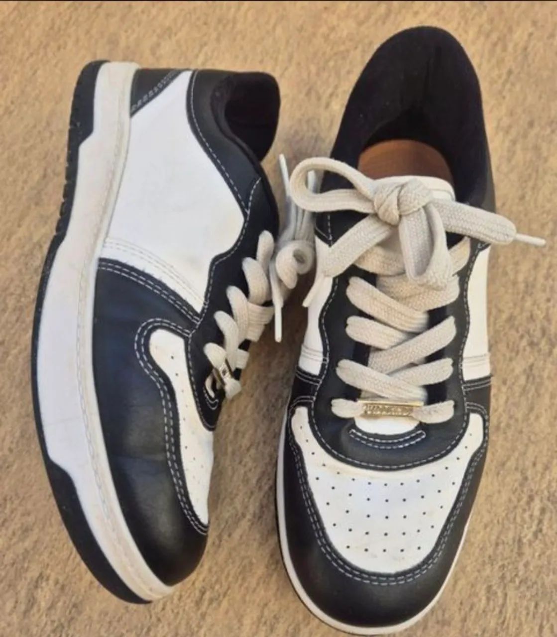 tênis vizzano preto e branco 39 - Foto 2