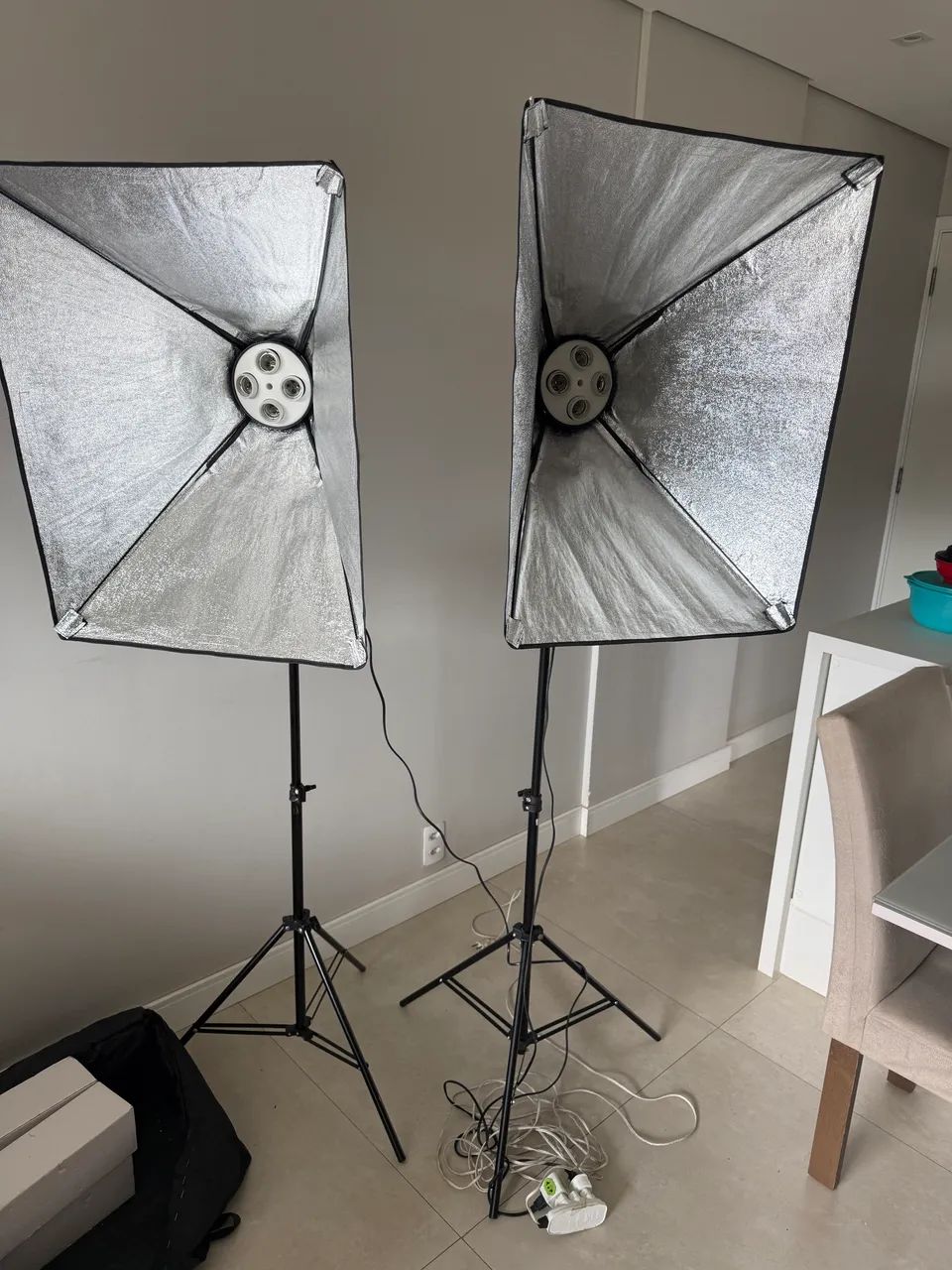Iluminação softbox greikka 