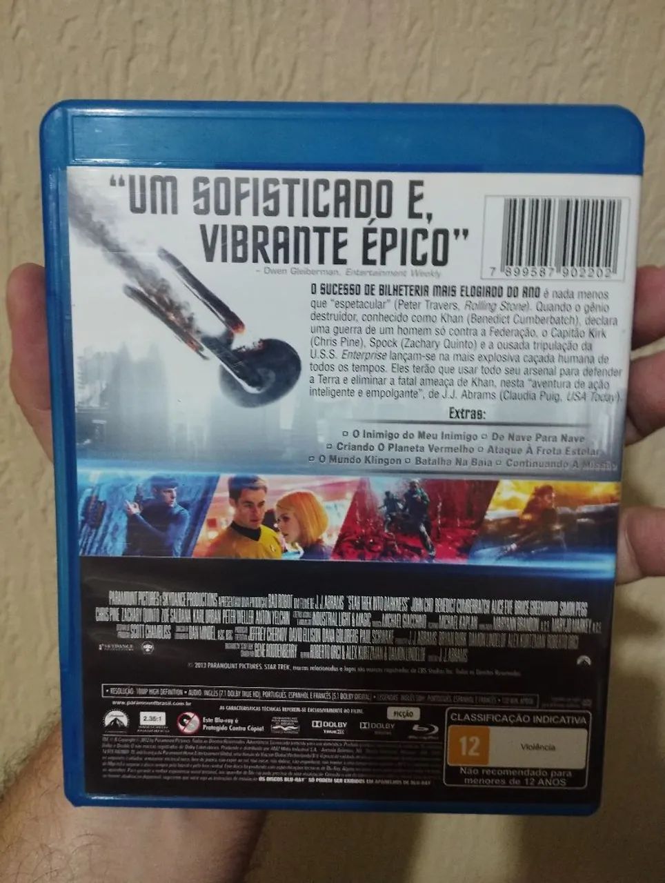 Blu-ray star Trek além da escuridão  - Foto 2
