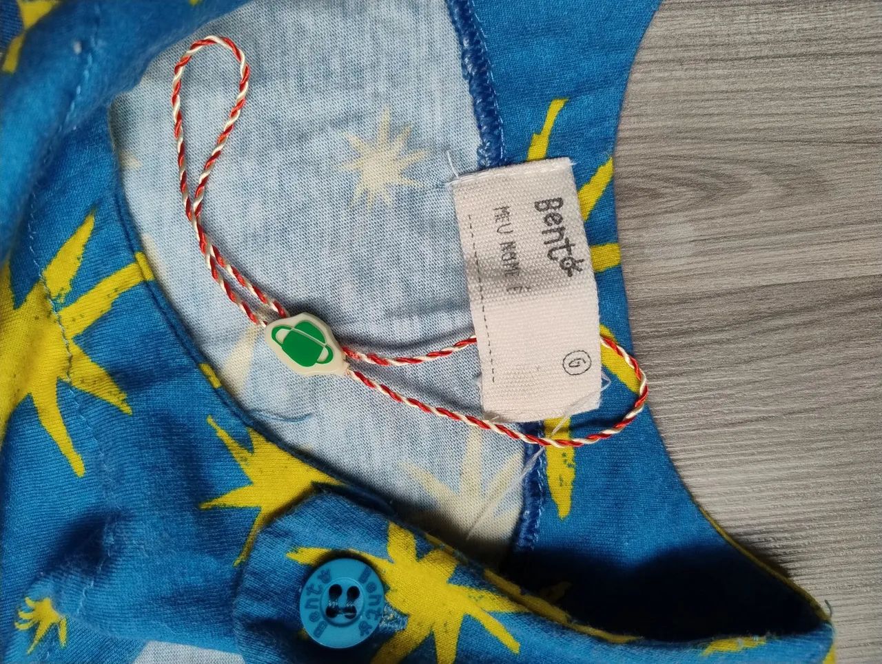 Macacão azul com estrela - Bento - Foto 2