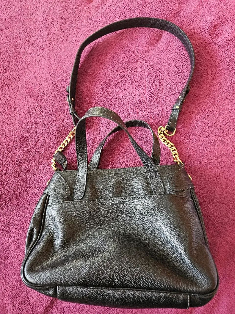 Bolsa Arezzo em couro preta NOVA - Foto 3