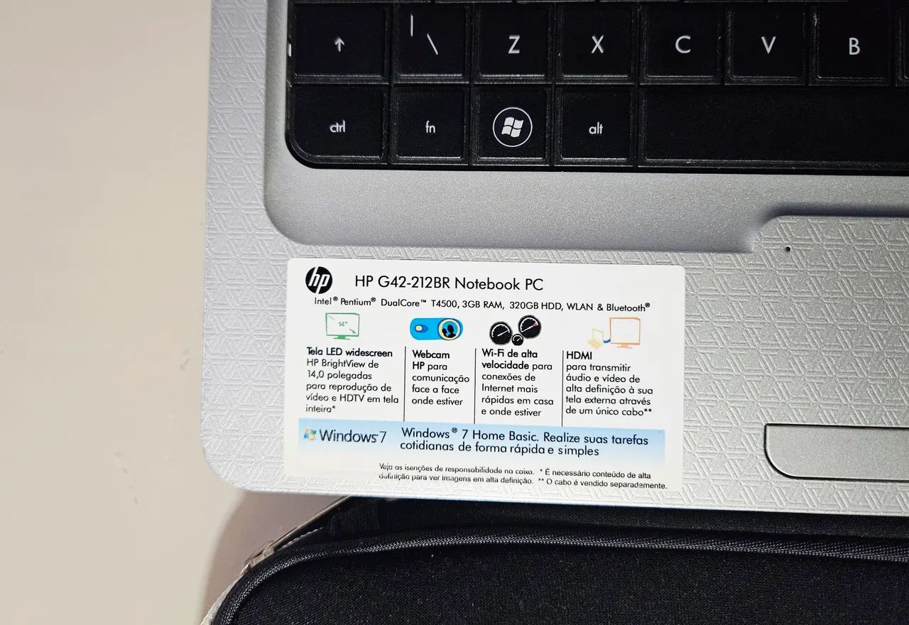Notebook PC HP G42-212BR  - Foto 2