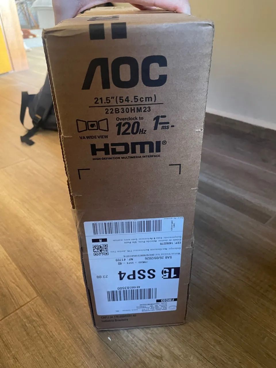 Monitor AOC 21.5pol 120hz - Foto 2