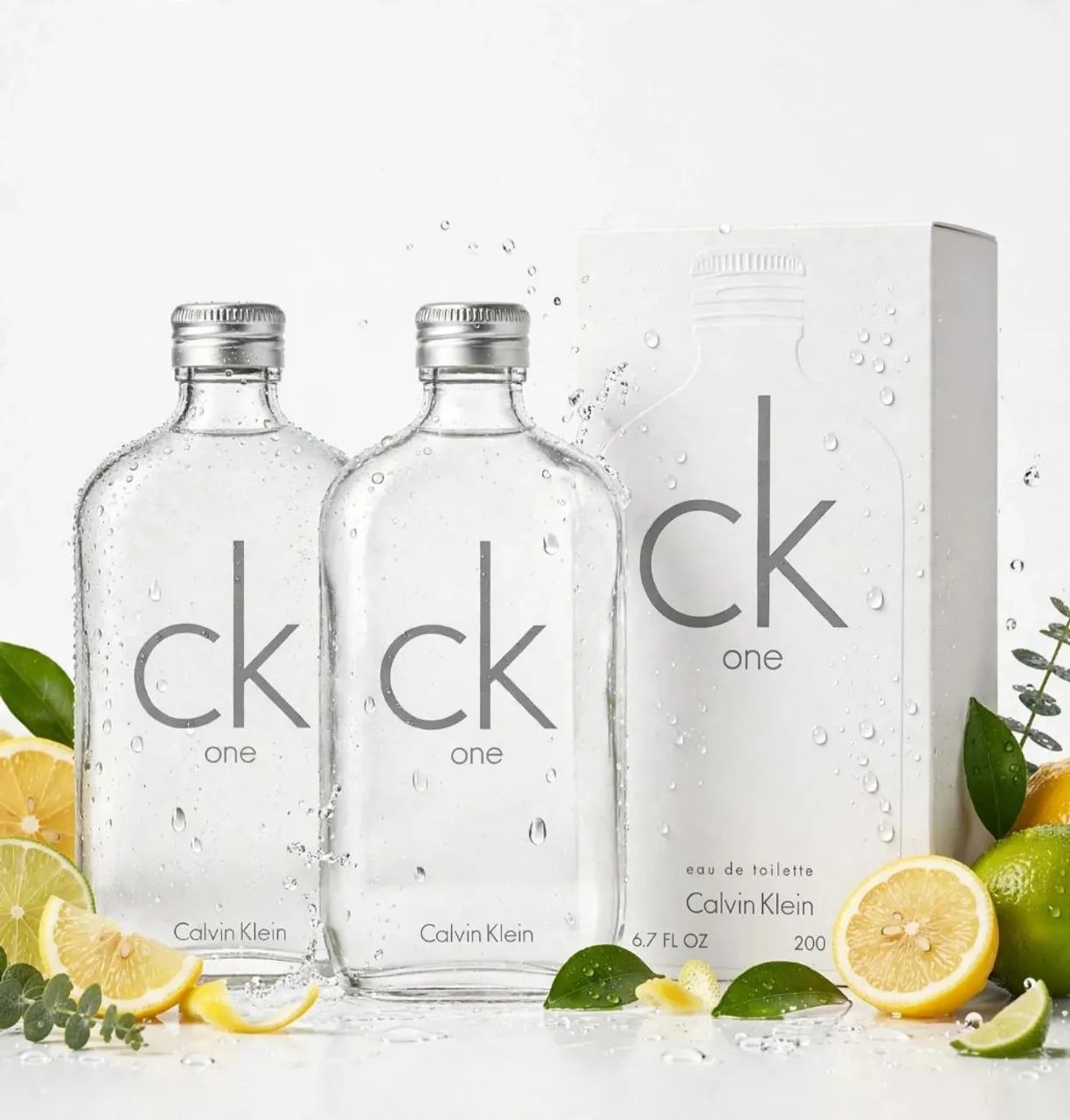 2 Perfumes CK One 200ml - Novos.