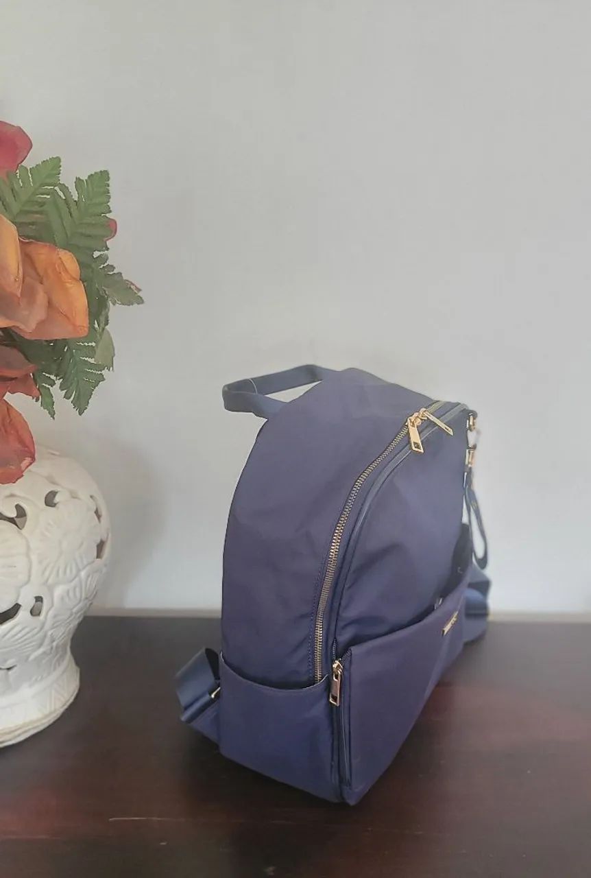 Mochila sestini scarf feminina azul - Foto 2