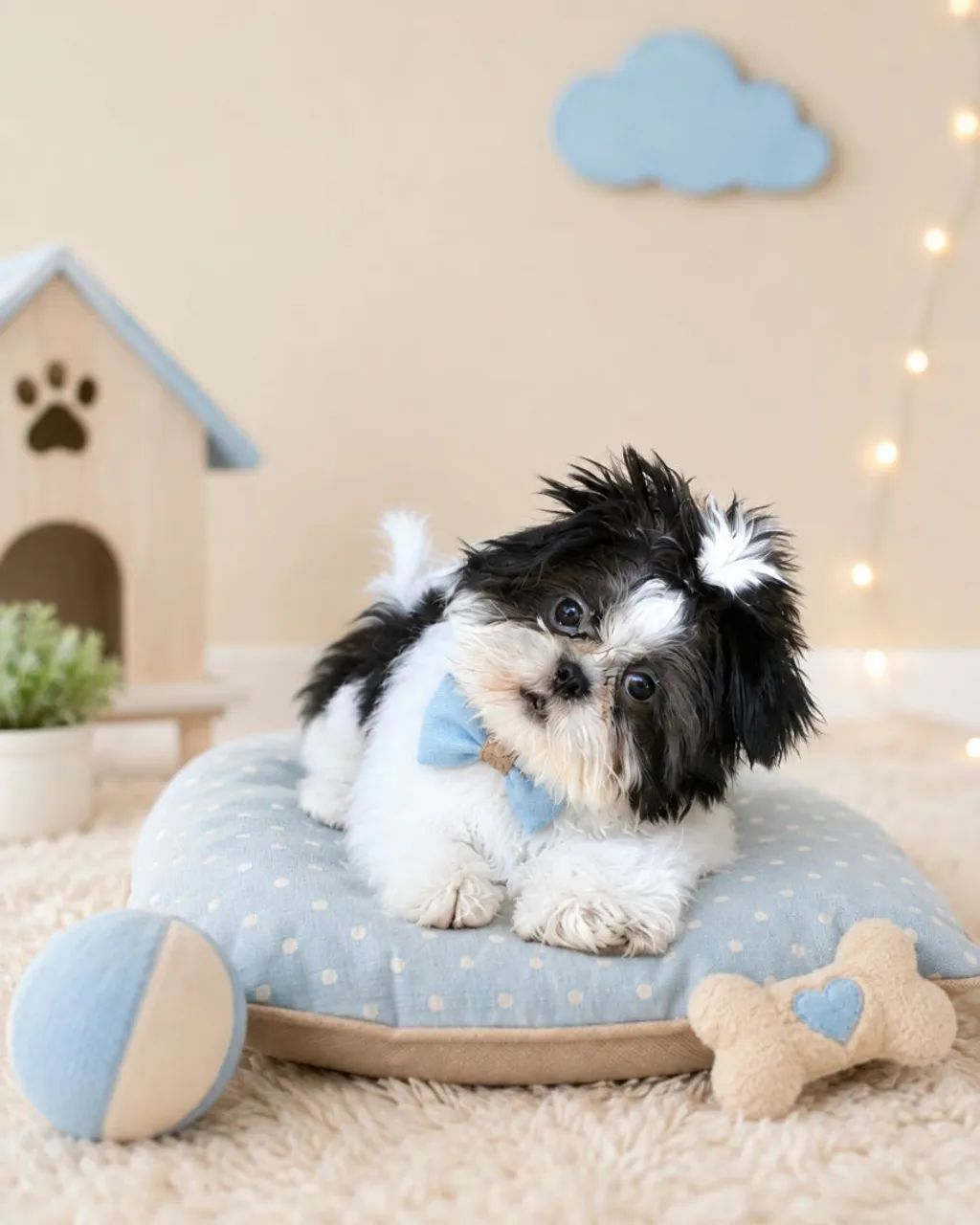 Filhote de Shihtzu macho "micro" com Pedigree  - Foto 2