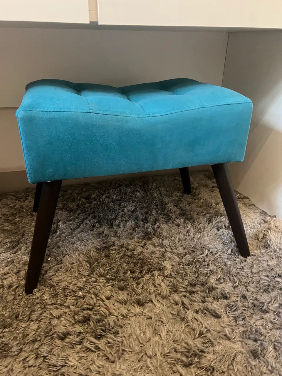 Banquinho azul turquesa - Foto 2