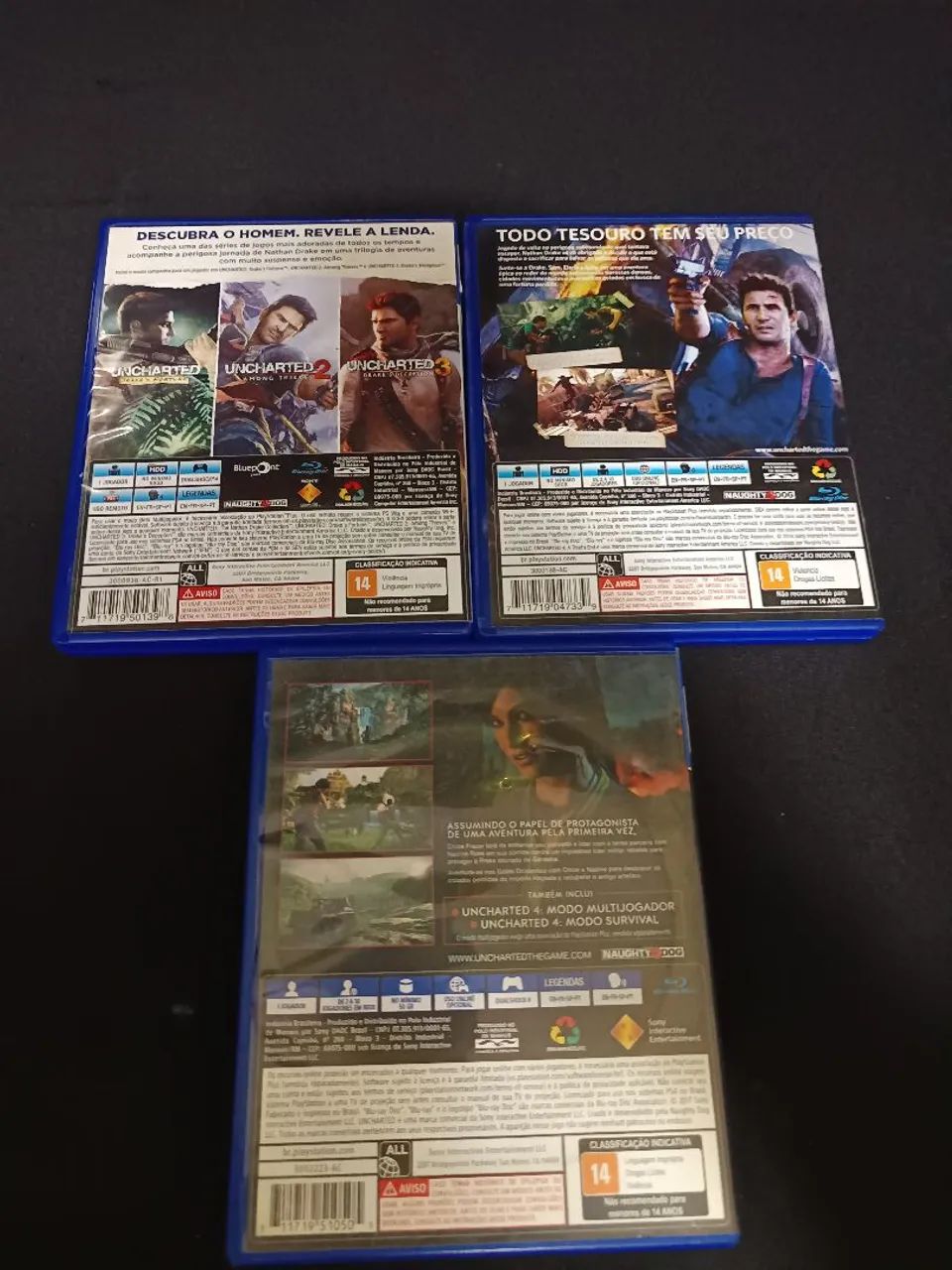 Combo Jogos Uncharted PS4  - Foto 2