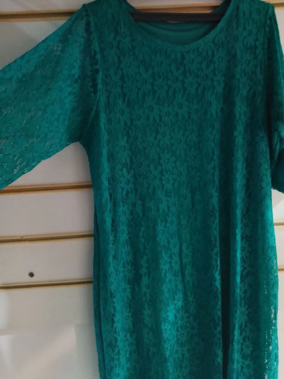 Vestido de festa com renda G - Foto 4