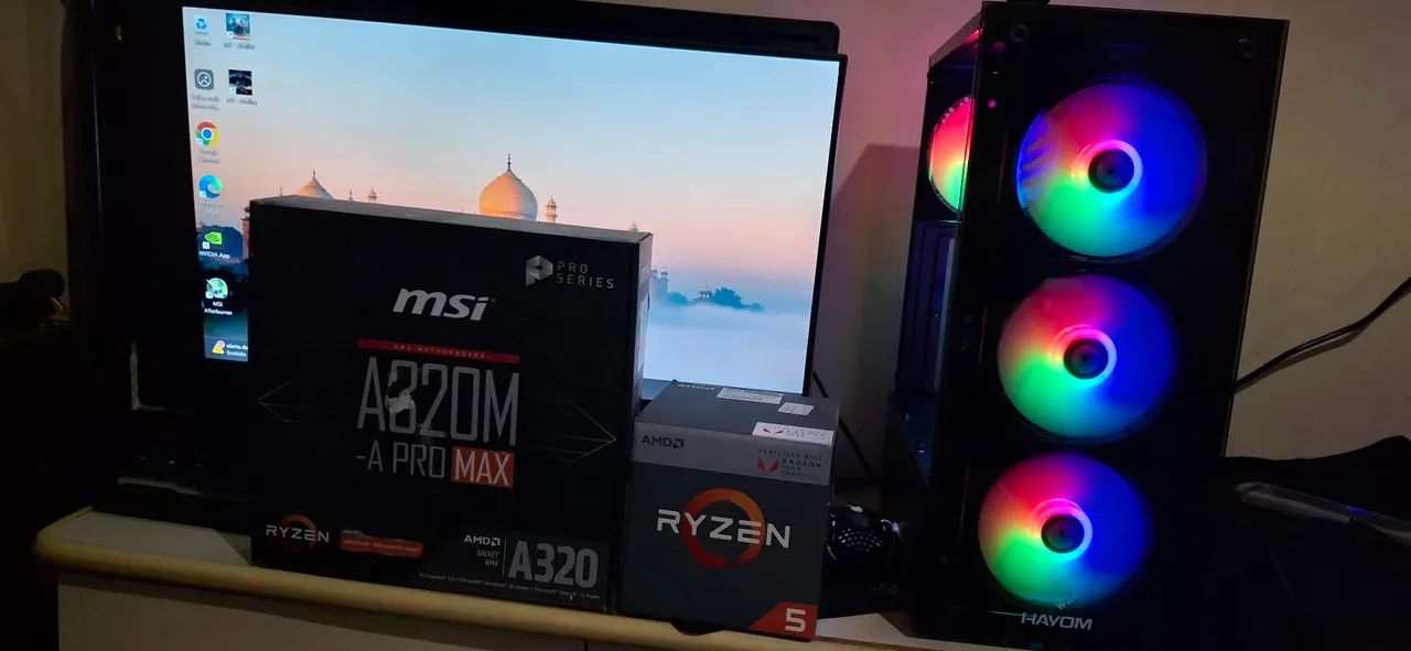 Pc Gamer ryzen 4600G 