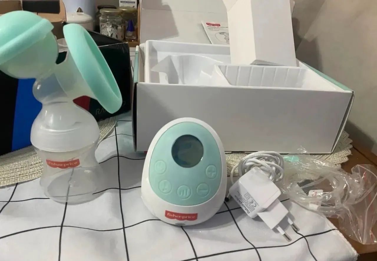 Extrator de leite + Potes