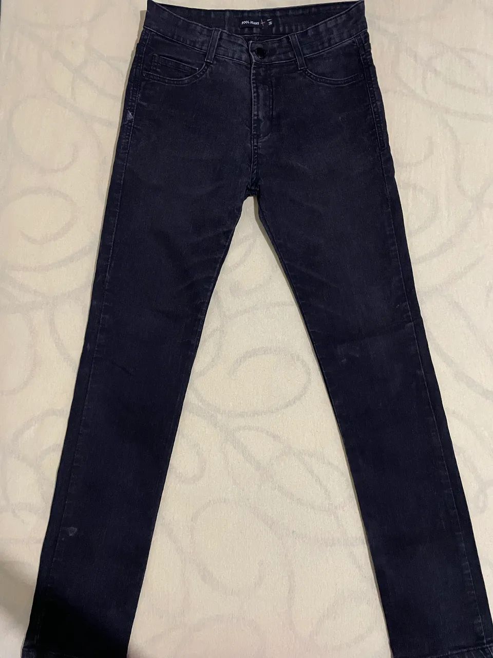 Calça jeans zegna preta - Foto 4
