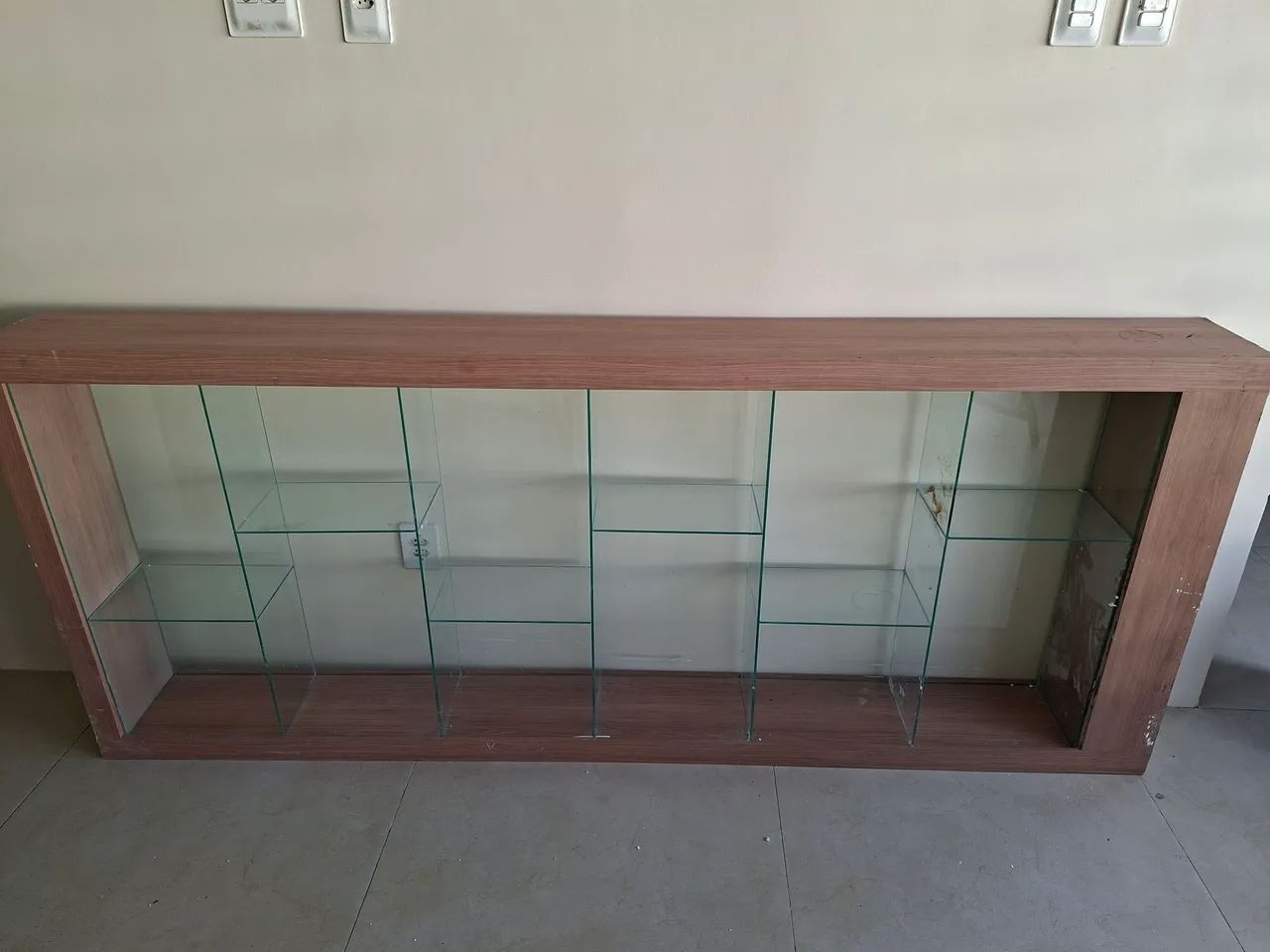 Balcão vitrini de vidro  - Foto 3