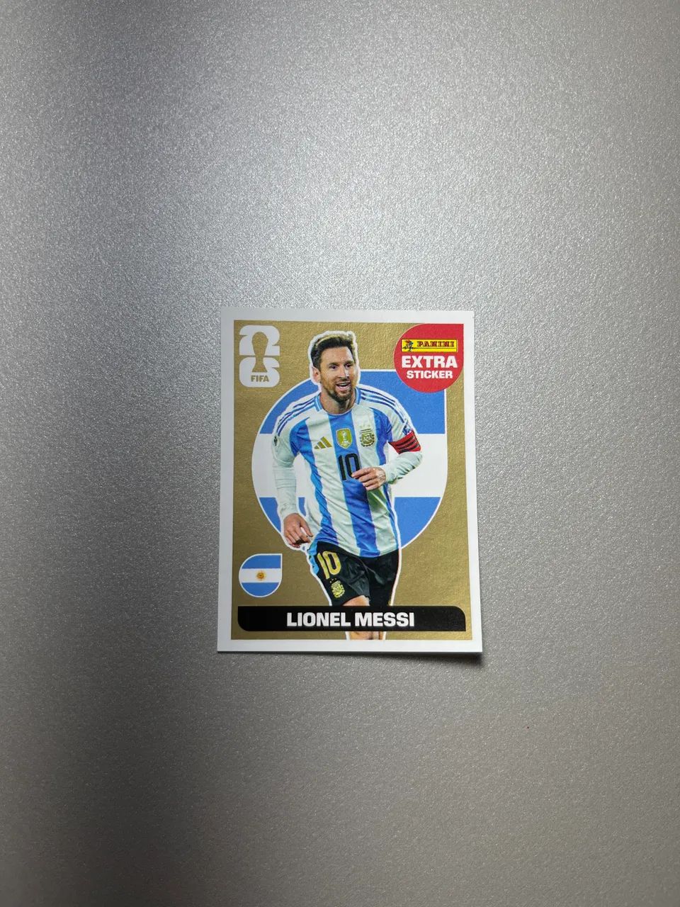 Messi Legend Ouro Original Panini