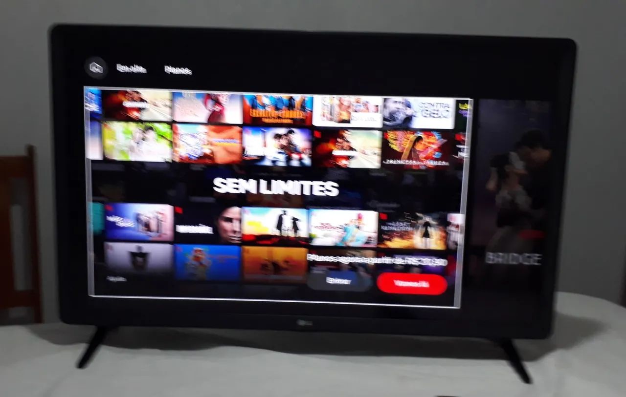 VENDO TV SMART LG 32' FULL HD COMPLETA MODELO NOVO  - Foto 3