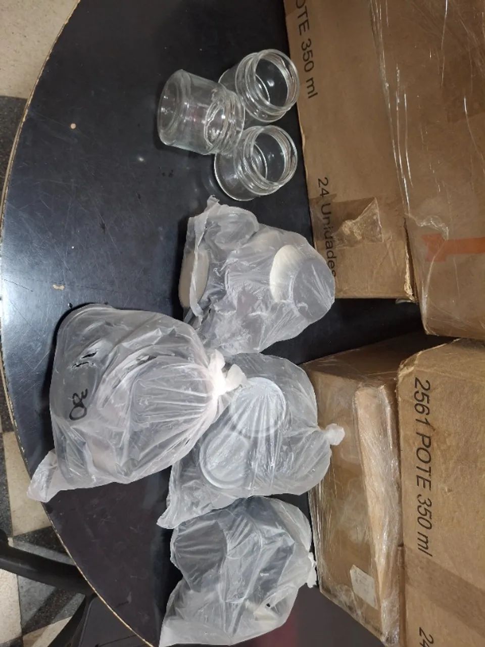 Potes de vidro para lembrancinhas  - Foto 3