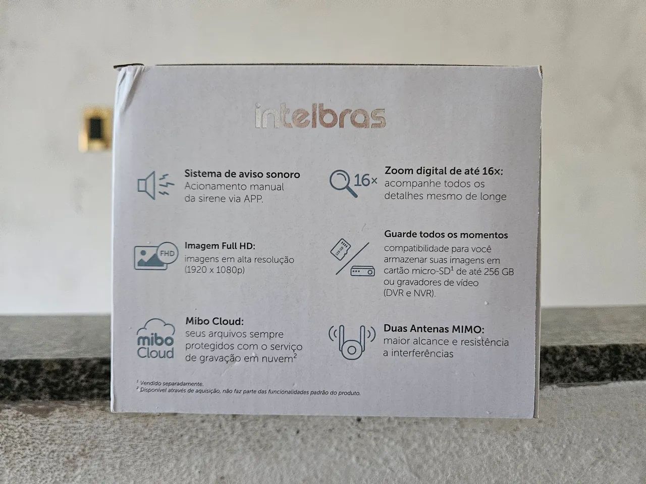 Câmera externa Intelbras Wi-Fi IM5 Full Color. - Foto 4