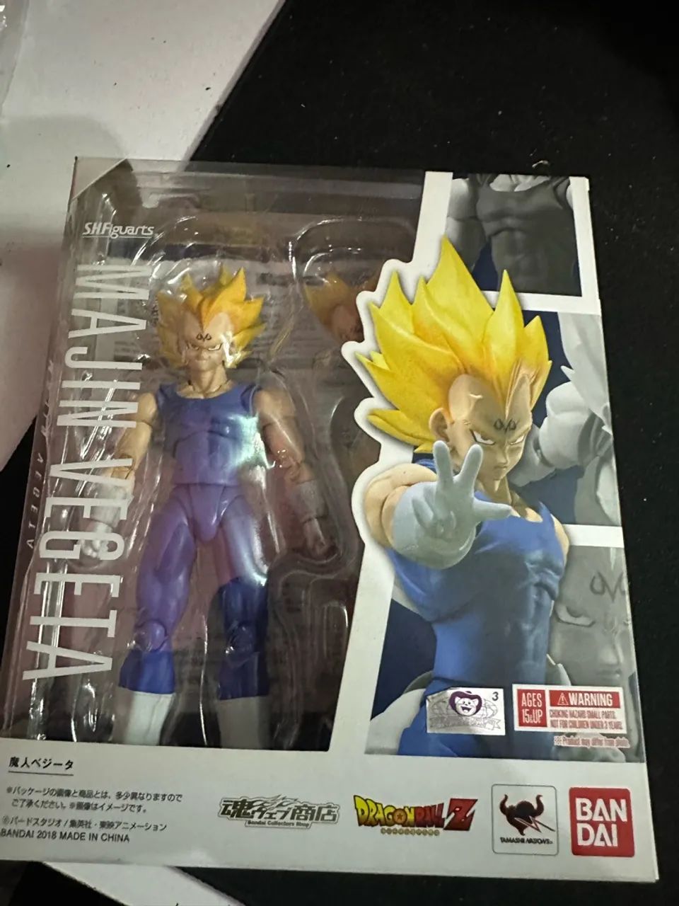 Majin Vegeta Shf Bandai