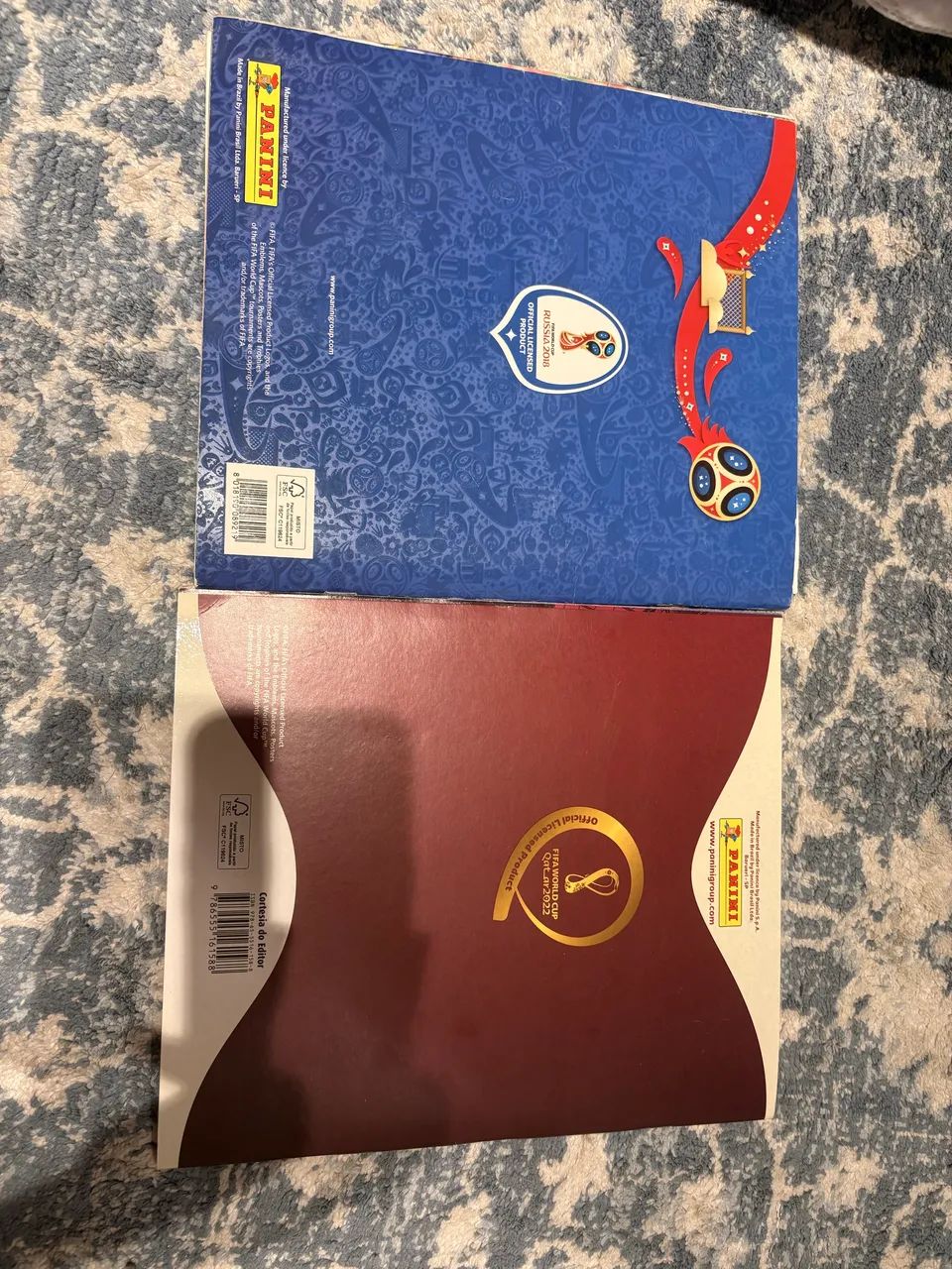 Álbum copa 2018 e 2022 completos  - Foto 3