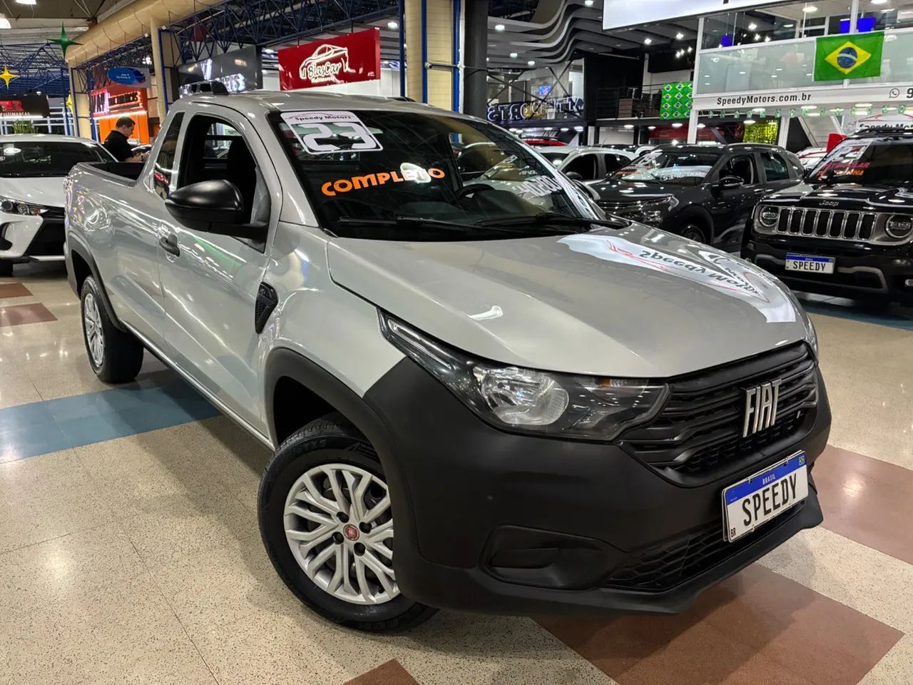 Fiat Strada Endurance 1.4 Flex 8V CS Plus 2023 - Foto 2