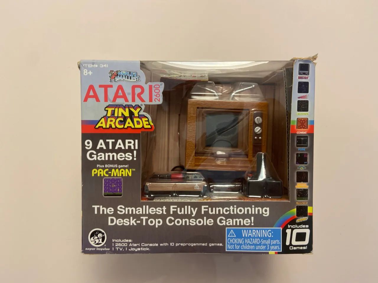 Mini Atari 2600 Original Com Jogos
