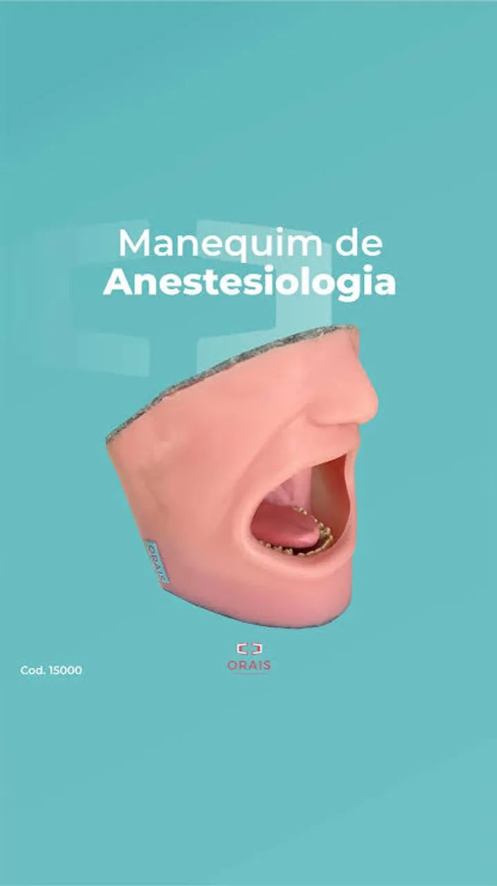 MANEQUIM ANESTESIO ORAIS USADO 