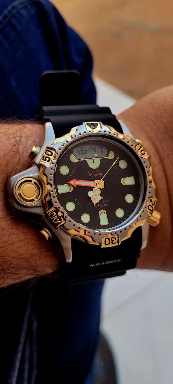 RELOGIO CITIZEN AQUALAND AMERICANO - Foto 3