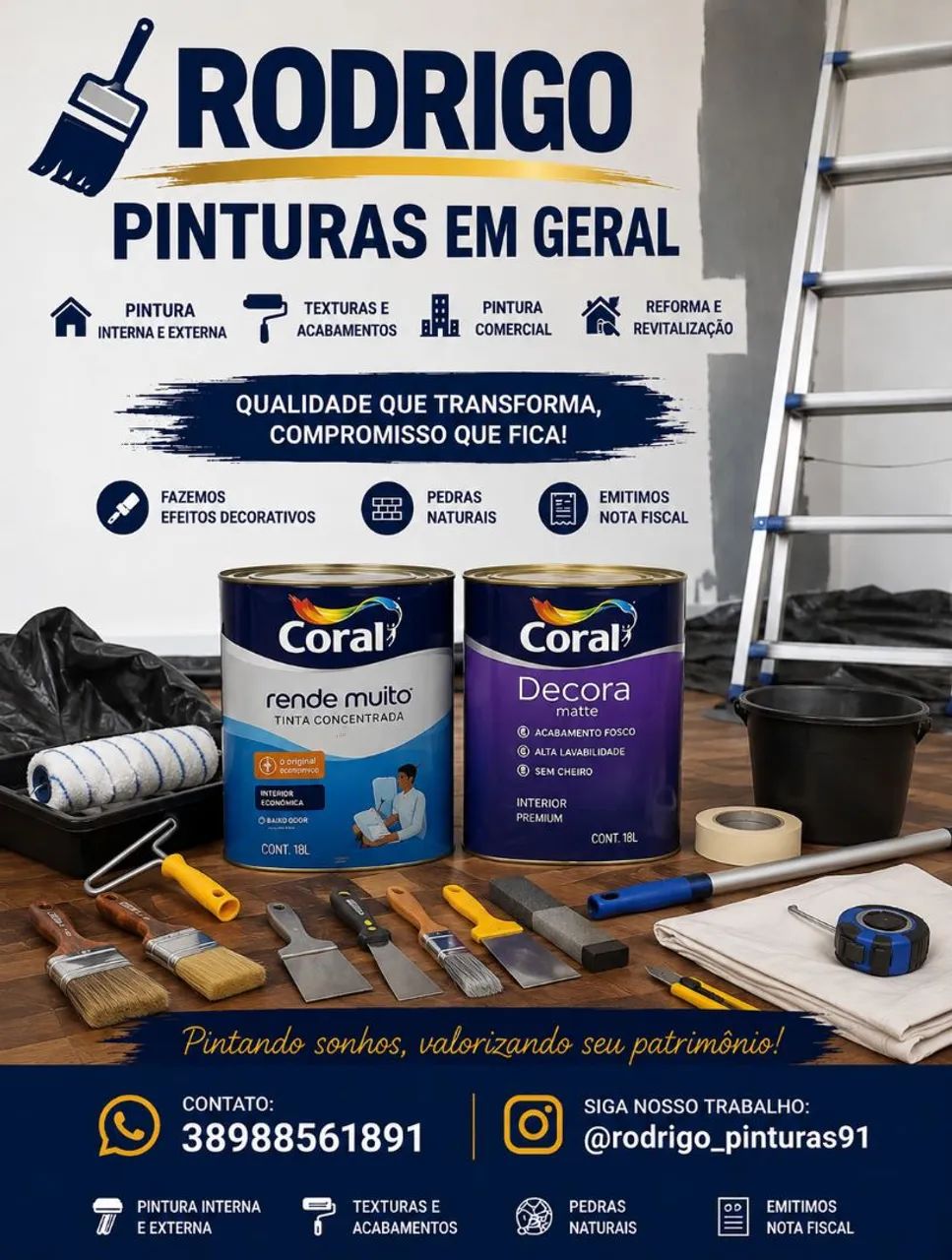 PINTOR EM MONTES CLAROS 