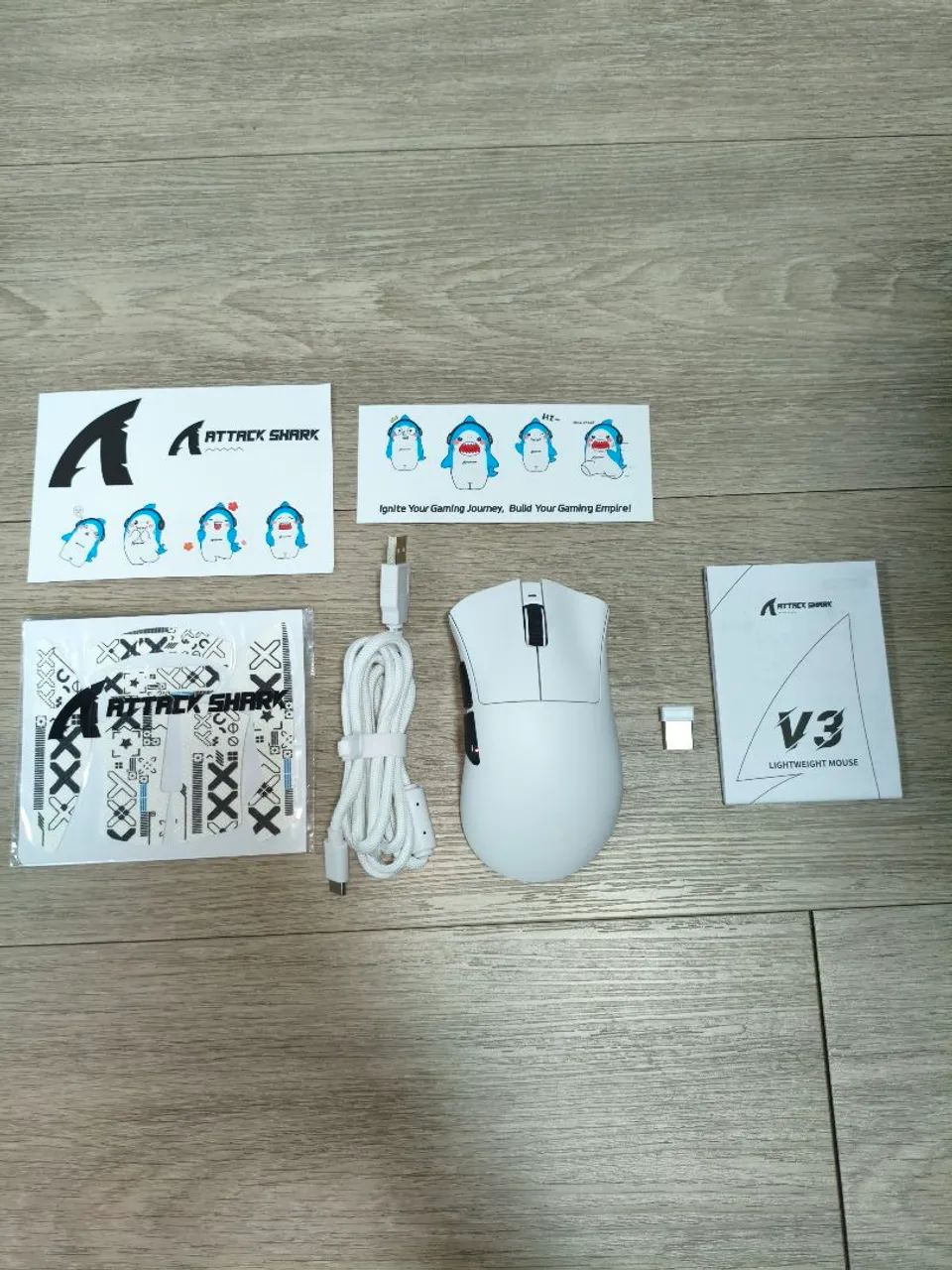 Mouse Attack Shark V3 novo - Foto 2
