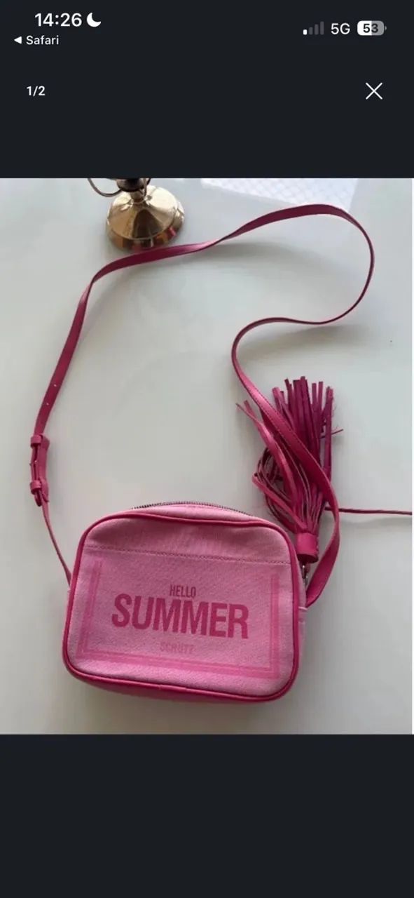 Bolsa Schutz Rosa