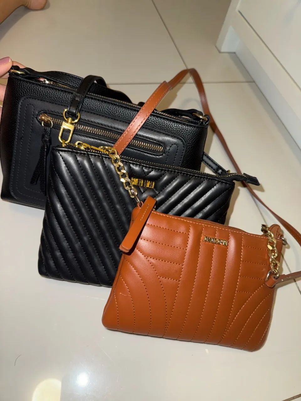 Vendo kit 3 bolsas tiracolo 