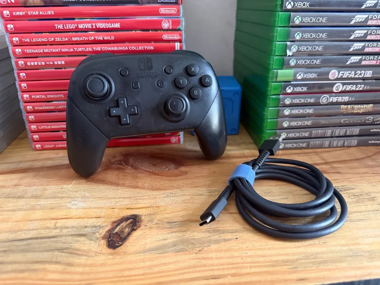 Pro Controller Nintendo Switch Original com Cabo